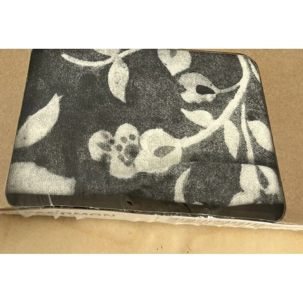 IKEA STRANDMON Ottoman Footstool Cover Slipcover Floral New 905.466.14